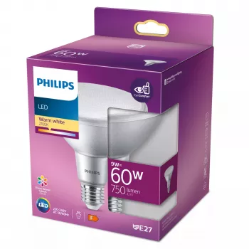 Reflektorová žiarovka Philips PAR38 9W (zodpovedá 60W) E27 750 lm 2700K CRI90 25°
