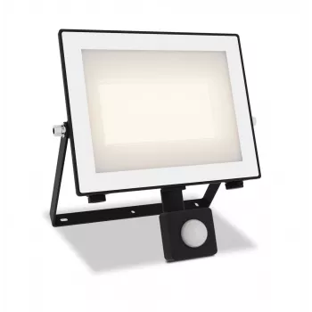 Vonkajšie nástenné svietidlo Philips Lois 50W LED, čierne kovové puzdro, nevymeniteľná žiarovka, 220–240V