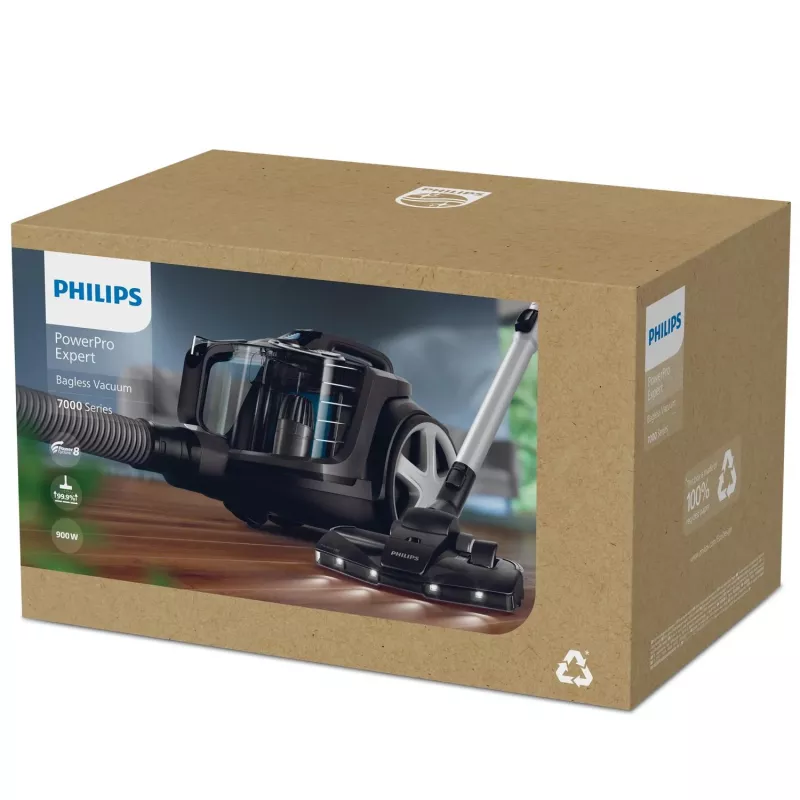 Philips PowerPro Expert FC9747/09 vysávač 2 L podlahový vysávač suchý 900 W bez vrecka