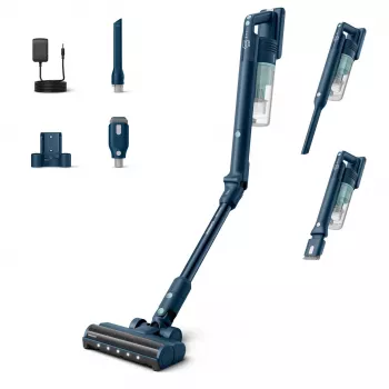 Tyčový vysávač Philips XC5242/10 — na batérie, bez vrecka, 0,27 L zásobník na prach, Li‑Ion 25,2 V, na tvrdé a mäkké podlahy (šalviová)