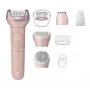 Epilátor Philips Series 9000 BRE719/00 — bezdrôtový mokrý & suchý, 32 pinzet, 2 rýchlosti, ružová