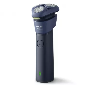 Rotačný holiaci strojček Philips 2000 Series S2885/00 – 3-hlavový, NiMH akumulátor, mokré a suché holenie, modrá