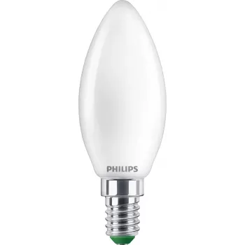 Philips Ultra Efficient LED žiarovka E14 B35, 2,1 W (ekvivalent 40 W), 2700 K, balenie po 3 ks