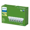 Philips Ultra Efficient LED žiarovka GU10, ekvivalent 35 W, 2700 K, 36 stupňov, balenie po 6 ks