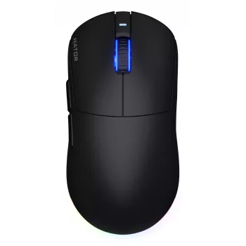 HATOR Quasar 3 Wireless myš Gaming obojručná RF Wireless + Bluetooth + USB Type-A optická 12000 DPI