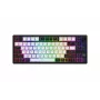 HATOR Skyfall 80 MAG ULTIMA 8K bezdrôtová klávesnica Gaming USB + RF Wireless + Bluetooth QWERTY US English čierna, biela