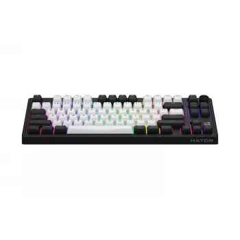 HATOR Skyfall 80 MAG ULTIMA 8K bezdrôtová klávesnica Gaming USB + RF Wireless + Bluetooth QWERTY US English čierna, biela