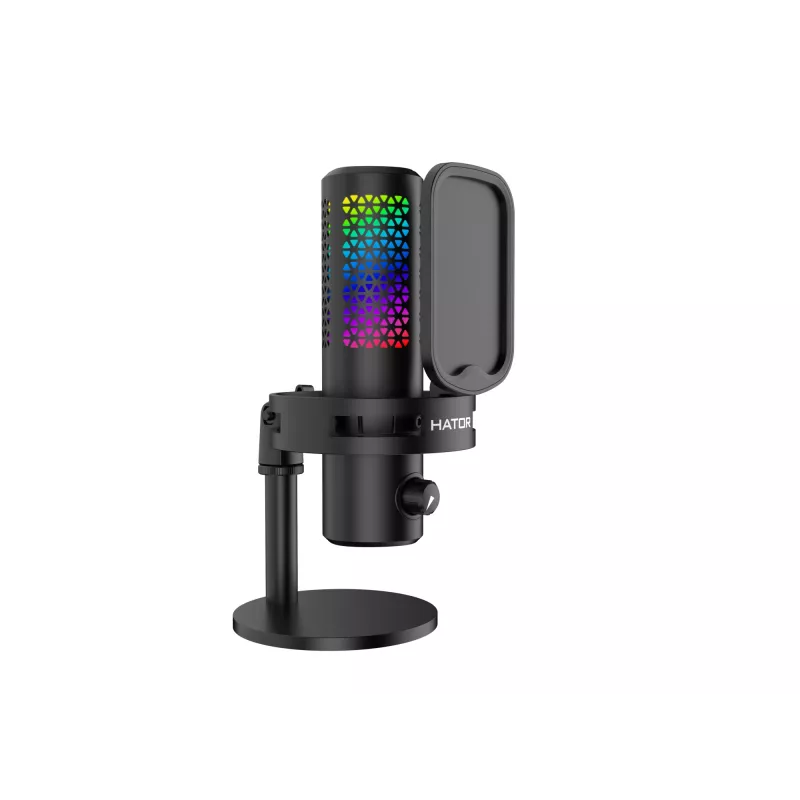 HATOR Dreamcast X, čierny, podcastový mikrofón, -32 dB, 20 - 16000 Hz, 16 bit, 96 kHz, 70 dB
