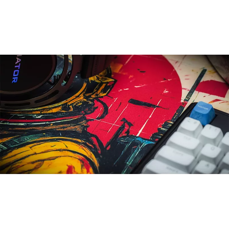 HATOR Tonn EVO 3XL Astronaut podložka pod myš Gaming, guma, viacfarebná
