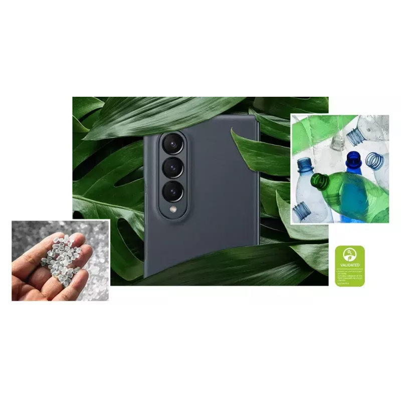 Puzdro na telefón kryt Samsung Galaxy Z Fold4 EF-VF936LBEGWW kožené čierne