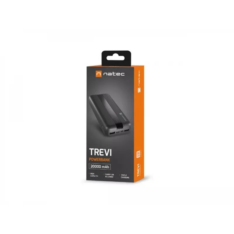 Prenosná nabíjačka NATEC Trevi 20000 mAh