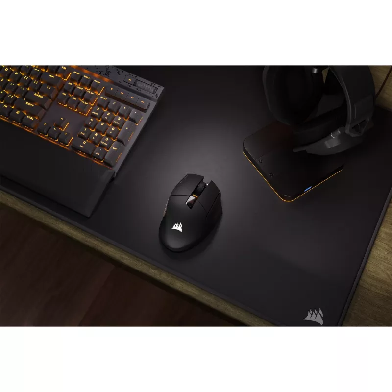 Corsair SCIMITAR ELITE WIRELESS myš herná pravácka RF Wireless + Bluetooth + USB Type-C optická 26000 DPI