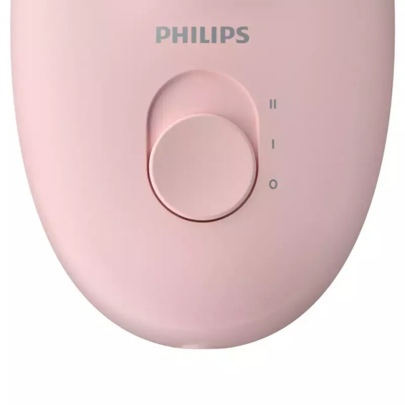 Philips Satinelle Essential BRE285/00 káblový epilátor, biela/ružová