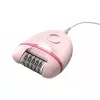 Philips Satinelle Essential BRE285/00 káblový epilátor, biela/ružová