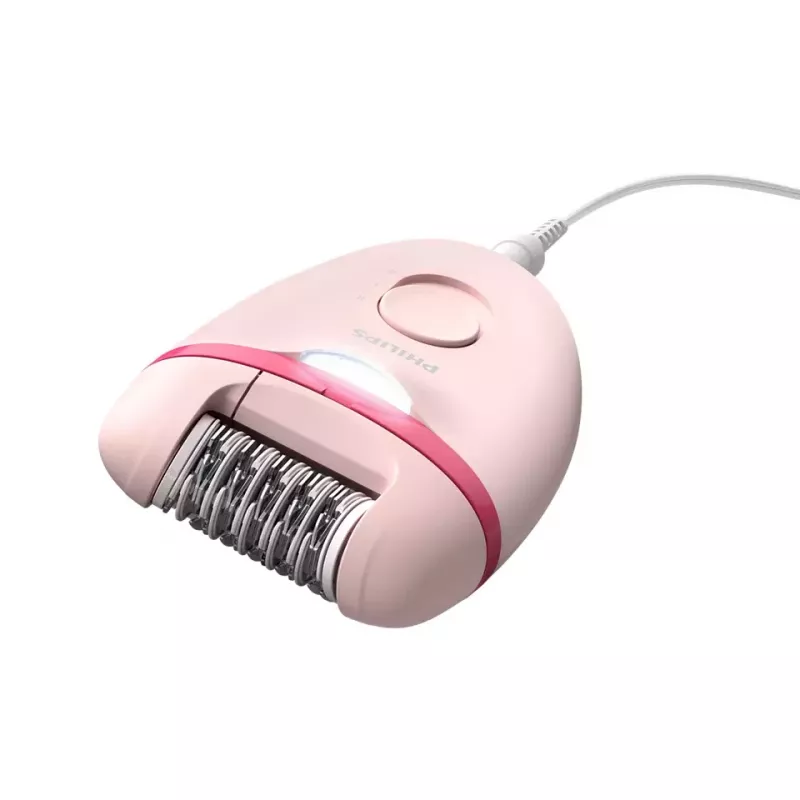 Philips Satinelle Essential BRE285/00 káblový epilátor, biela/ružová