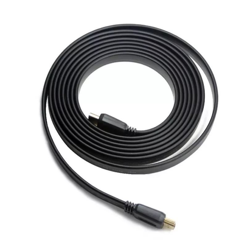HDMI-HDMI kábel v2.0 3D TV High Speed Ethernet 1,8 m plochý (pozlátené konce)