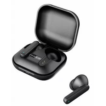 Bluetooth headset IN-EAR/TWS čierny FITEAR-X100B Gembird