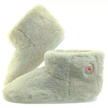 Glovii GQ7M papuče uzavreté unisex krémové