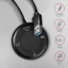 AXAGON HUE-P1AL Hub 4-portový USB 3.2 Gen 1 RUND