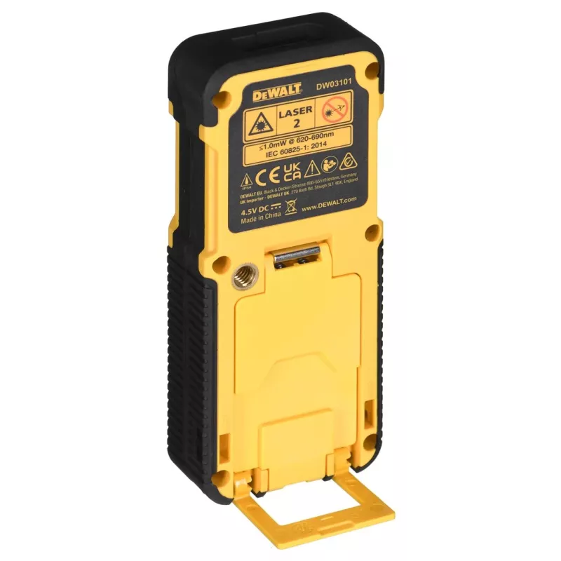 DeWALT DW03101 Laserový diaľkomer čierna, žltá 100 m