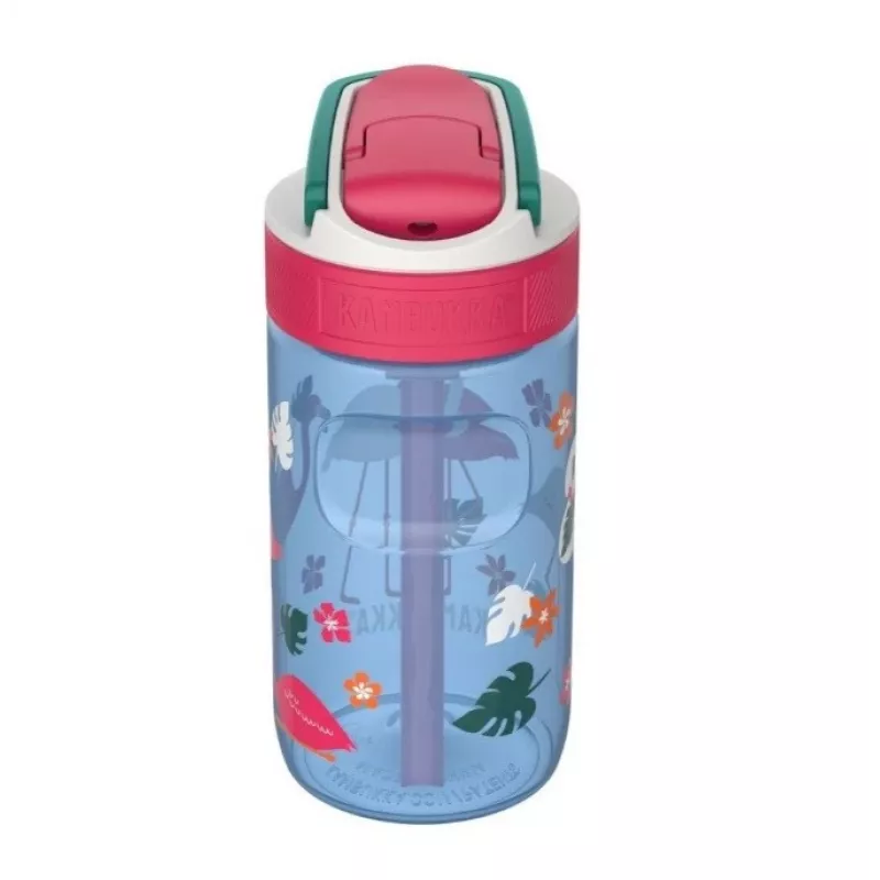 Kambukka Lagoon 400ml Blue Flamingo detská fľaša na pitie
