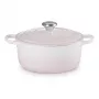 Le Creuset Signature Liatinový okrúhly hrniec 24 cm shell pink