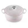 Le Creuset Signature Liatinový okrúhly hrniec 24 cm shell pink