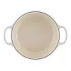 Le Creuset Signature Liatinový okrúhly hrniec 24 cm shell pink