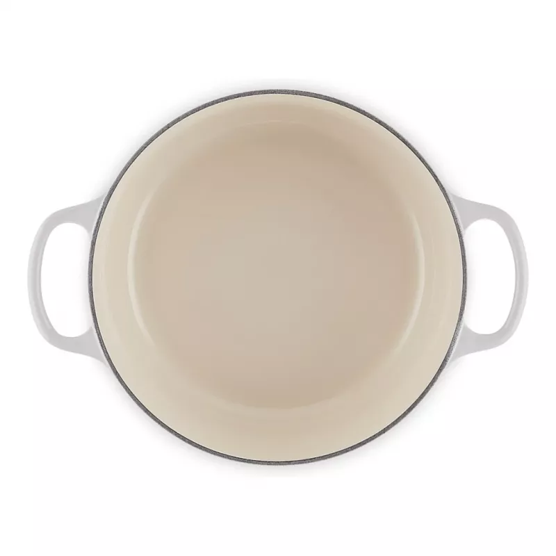 Le Creuset Signature Liatinový okrúhly hrniec 24 cm shell pink