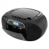 Prenosný CD prehrávač JVC RC-E451B čierna — CD/MP3, Bluetooth, FM 87,5–108 MHz, USB, AUX, 3,2 W RMS