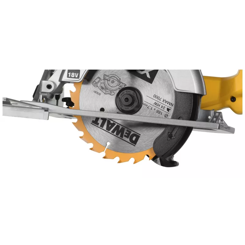 DeWALT DCS391NT Kotúčová píla čierna, strieborná, žltá