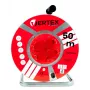 VERTEX PB50METAL predlžovací kábel na bubne 50 m 3x2,5 mm, 3000 W, IP44, čierny