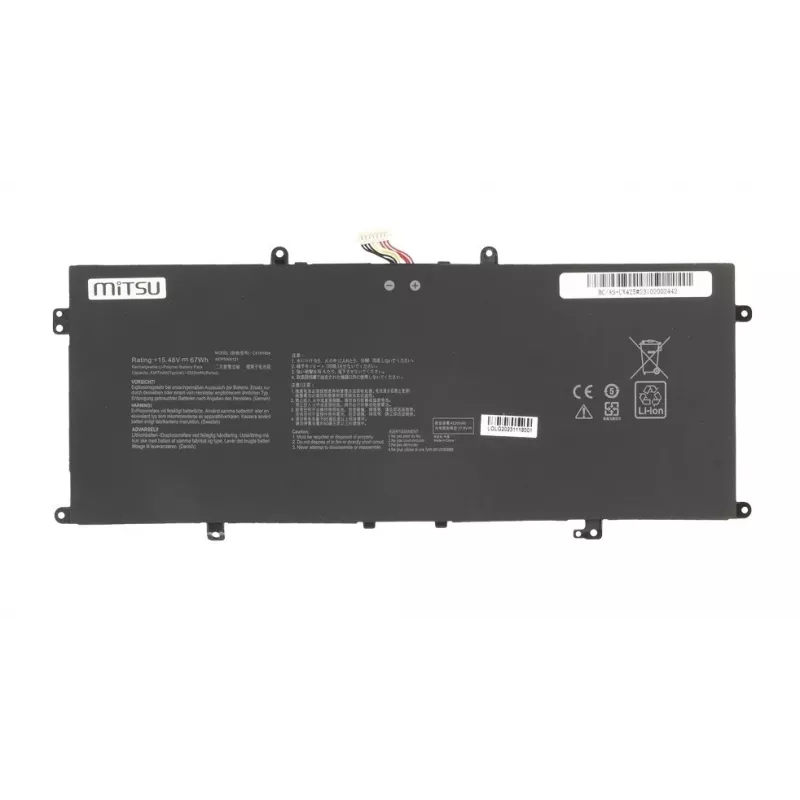 Batéria MITSU C41N1904 pre ASUS — 4347mAh 15,48V, model BC/AS-UX425