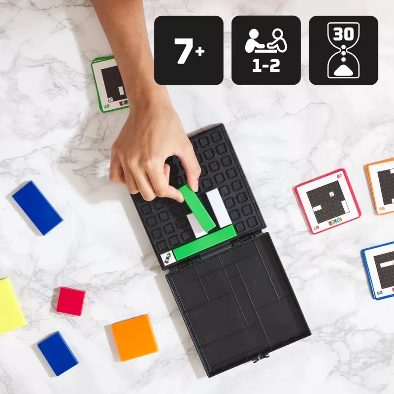 Rubik’s Cube Gridlock hra, logická puzzle hra inšpirovaná klasickou fidget hračkou, pre dospelých a deti od 7 rokov
