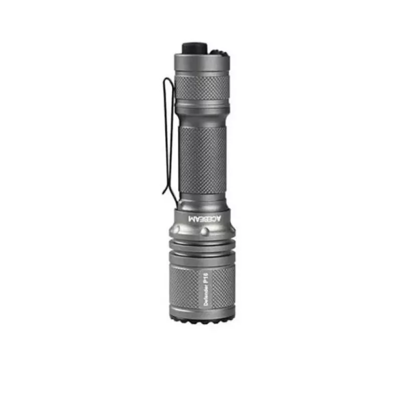 AceBeam P16 nabíjateľná LED baterka 1000 lúmenov sivá