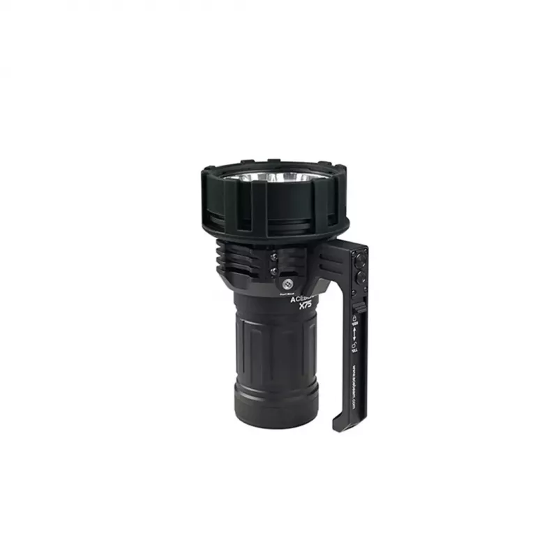 Baterka AceBeam X75 70.2 5000K čierna — 7000 lúmenov