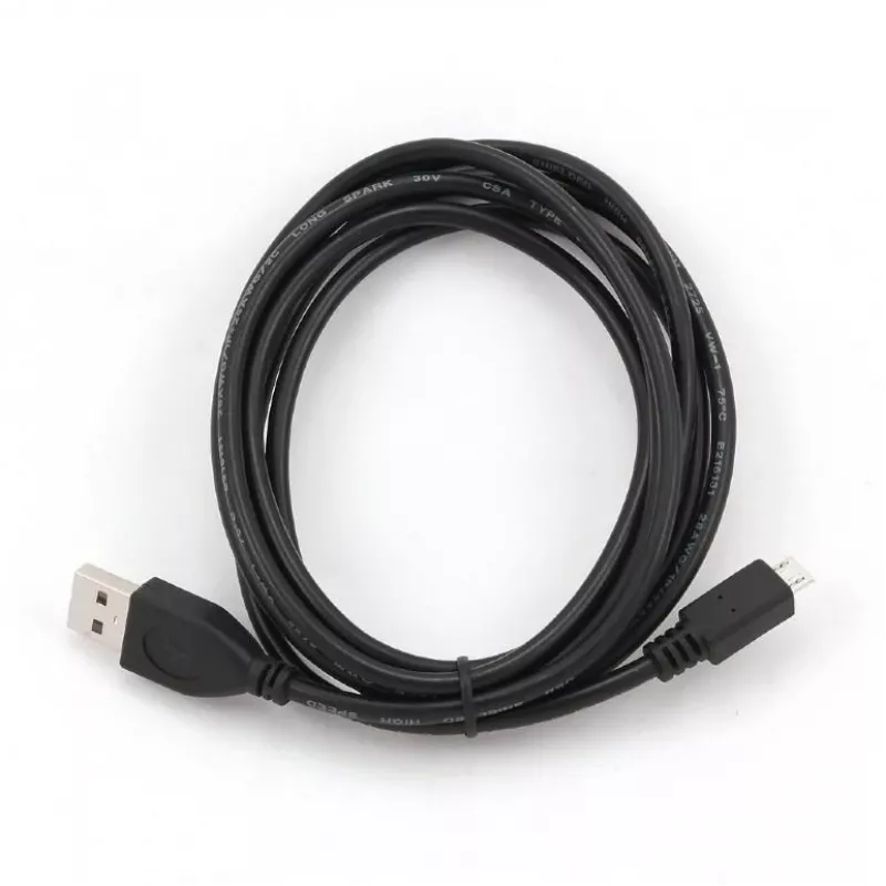 Gembird CCP-MUSB2-AMBM-0.1M USB kábel USB2 na Micro-USB čierny