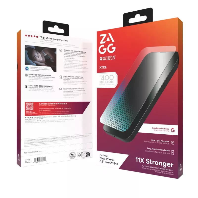 InvisibleShield Glass XTR4 Apple iPhone 16 Pro Max sklo na displej