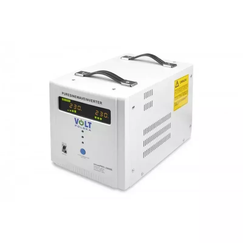 Záložný zdroj VOLT POLSKA SINUS PRO 2000 E 12/230V, 2000 VA, 12V DC na 230V AC