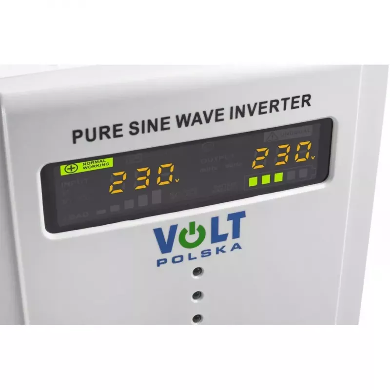 Záložný zdroj VOLT POLSKA SINUS PRO 2000 E 12/230V, 2000 VA, 12V DC na 230V AC