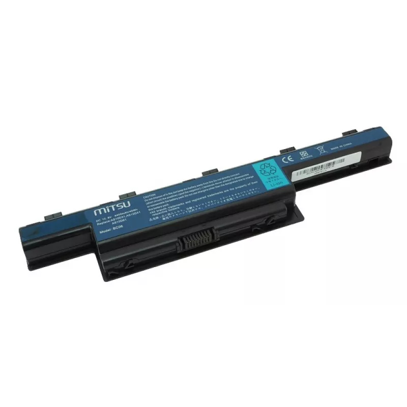 MITSU batéria pre Acer Aspire 4551 4741 5741 4400 mAh 10,8–11,1 V