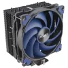 Akasa Alucia H4 Plus - vzduchové chladenie - 12 cm - 33,1 dB - 56,3 cfm - čierna - modrá