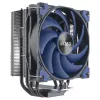 Akasa Alucia H4 Plus - vzduchové chladenie - 12 cm - 33,1 dB - 56,3 cfm - čierna - modrá
