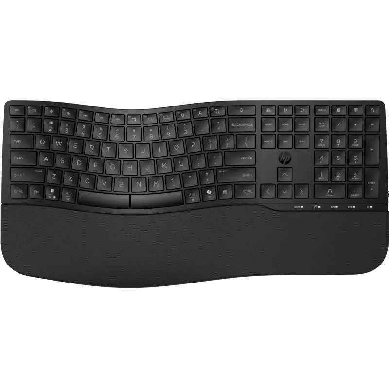 HP 680 Comfort Dual-Mode klávesnica Full-Size Wireless Bluetooth čierna