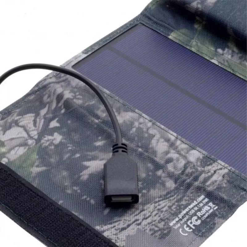 PowerNeed ES-6 solárny panel 9 W monokryštalický kremík