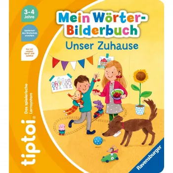 tiptoi Mein Wörter-Bilderbuch: Unser Zuhause, učebnica