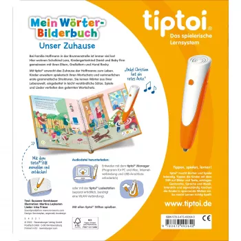 tiptoi Mein Wörter-Bilderbuch: Unser Zuhause, učebnica