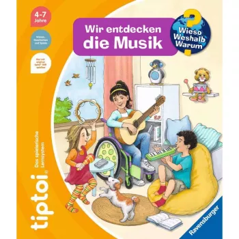 tiptoi Wieso? Weshalb? Warum? Wir entdecken Musik, učebnica