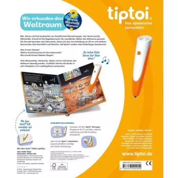 tiptoi Wieso? Weshalb? Warum? Wir entdecken den Weltraum, učebnica