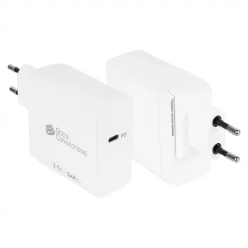 Nabíjačka mobilných zariadení Alcasa PCA-W005W univerzálna biela AC rýchle nabíjanie